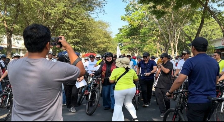 CFD Alas Karetan Banyuwangi, Rindang, Hangat, Penuh Semangat Warga