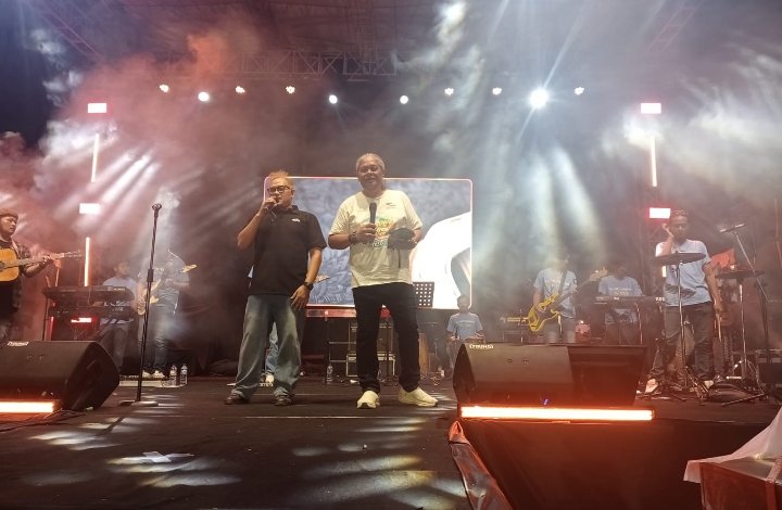 Tampil Bareng One Nada, Ketua MAKI Jatim Hiasi The Biggest Culture Banyuwangi
